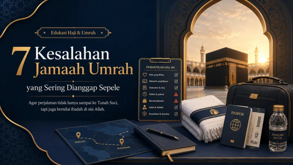 kesalahan jamaah umrah